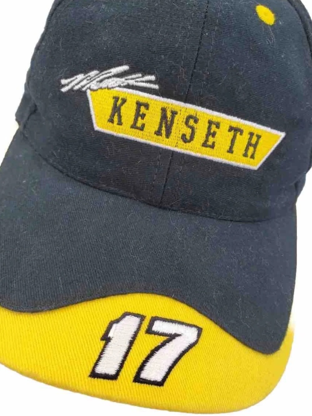 Chase Matt Kenseth 17 Hat Cap Black Yellow NASCAR Roush StrapBack Child OS Clean